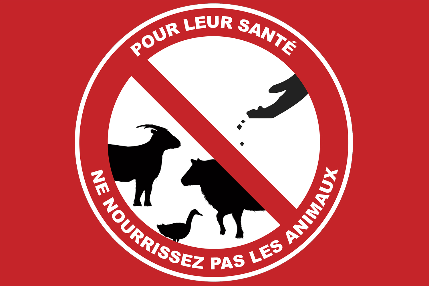 Nourrir les animaux est interdit | Ville de Limoges
